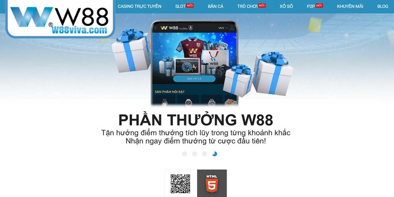 Chỉ cần tải ứng dụng W88, bet thủ có thể đăng nhập và chơi ngay mọi lúc